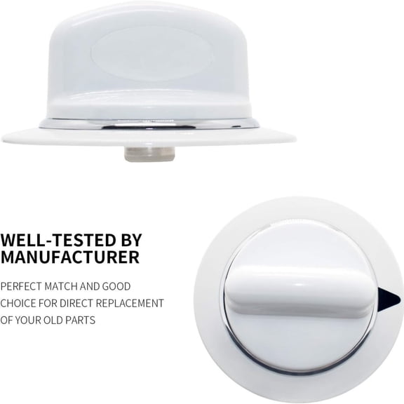 JIAHAOO Replacement Timer Knob WE1M443 WE1M502 100 Tested For GE Household Dryer Appliances