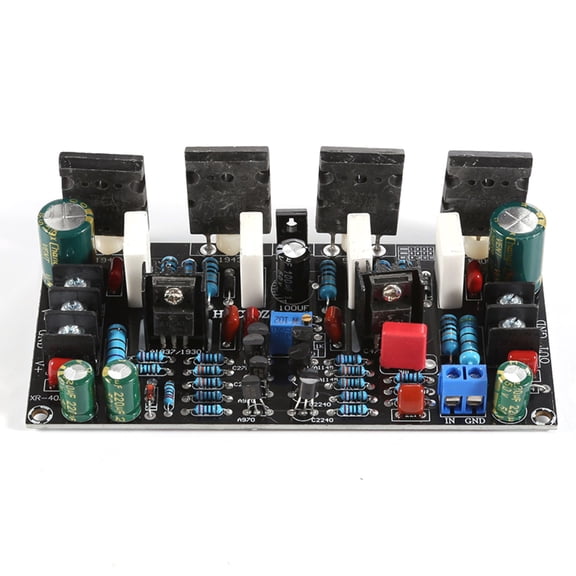 JIAHAOO Robust Audio Amplifier PCB for Various Power Environments - Wide DC Range, Stable Operation