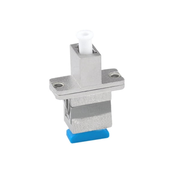 JIAHAOO SC LC Fiber Connector Adapter for Signal Transmission Convert High Quality Connector Silver Metal Plastic