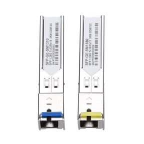 JIAHAOO SFP-BX03-D SFP Module with SC Simplex for 1310nm/1550nm BiDi Communication for Long-Haul Networks