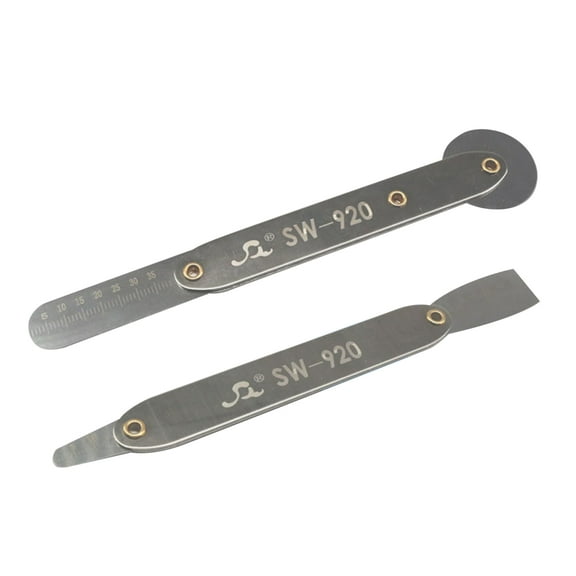 JIAHAOO Screen Opening Tools 2 PCS Stainless Steel Pry Bar Rolling Wheel Design for Phone Tablet Laptop Repair