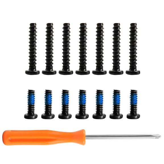 JIAHAOO Screw Replacement Kit for Deck, Includes Screwdriver & Full Set of Long & Short Screws