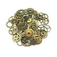 thumbnail image 1 of JIAHAOO Steampunk Gear Charms Set, 20-Piece Bronze & Silver Collection for Creating Personalized Jewelry, 1 of 6