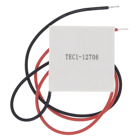 JIAHAOO Thermoelectric Cooler TEC1-12706 Peltier Plate Module 12V 3A 40x40mm No Refrigerants Heat Sink Device