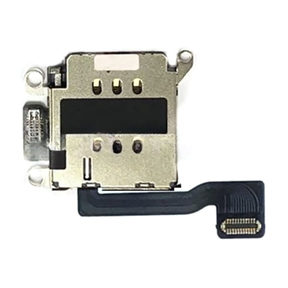 JIAHAOO Tray Reader Flex Cable New Dual SIM Slot Replacement High Precision Easy Plugin for Phone 13 SIM
