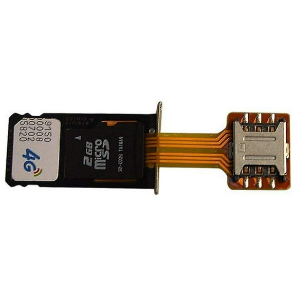 JIAHAOO Triple Slot Adapter for Dual SIM Phones & Micro SD for Xiaomi & More