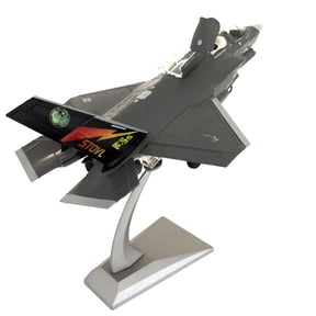 JIAHAOO U.S. Air Force F 35B Fighter Plane Model 1:72 Scale Aviation Collectible Alloy ABS Detailed Replica Home Bar Decor