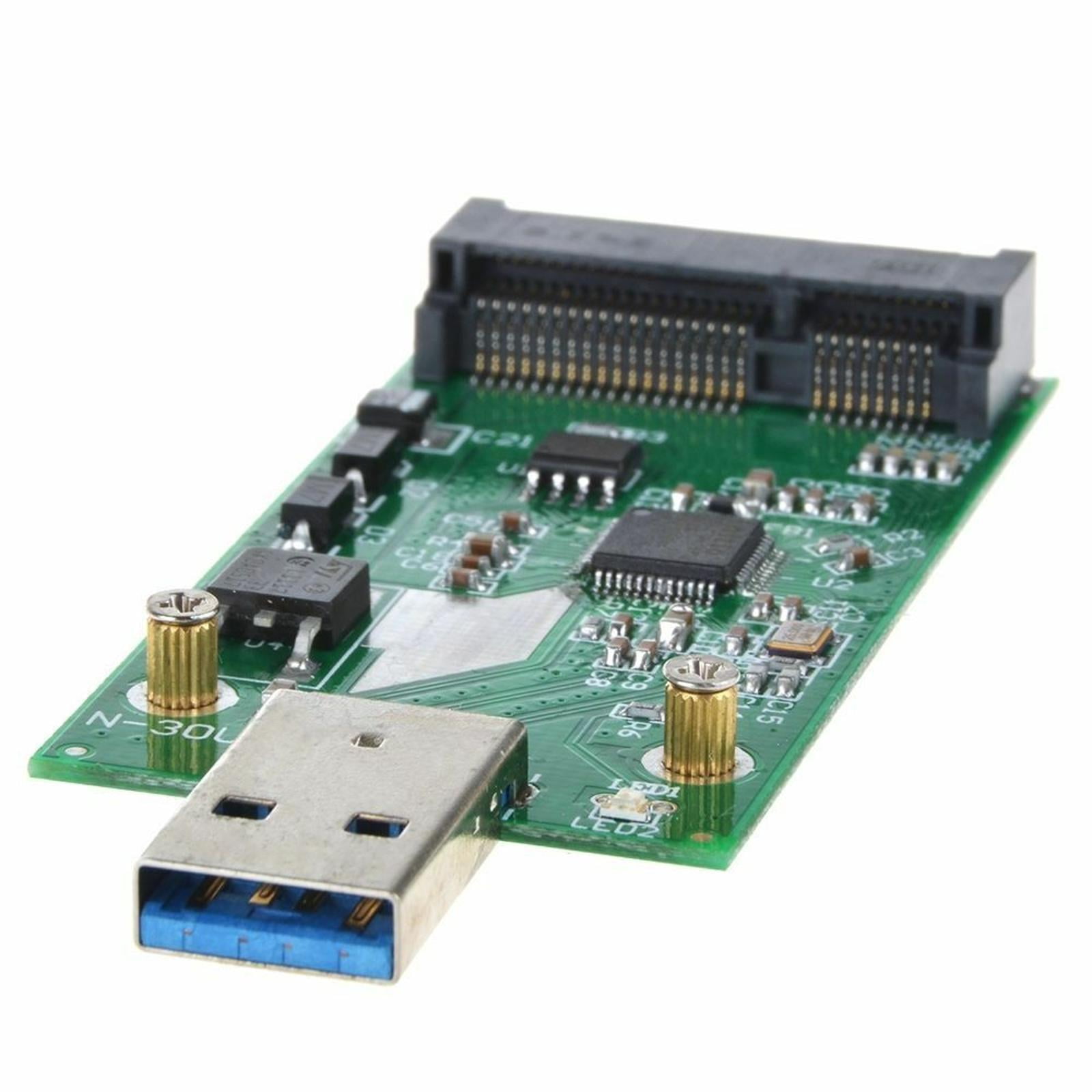 JIAHAOO USB 3.0 mSATA SSD Adapter for Enhancing Computer's Storage ...
