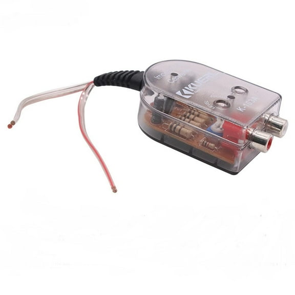 JIAHAOO Universal Car Audio Converter, Suitable for Various Car Audio Systems Without RCA Output