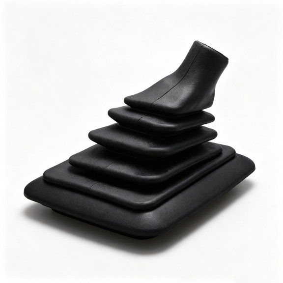 JIAHAOO Weatherproof Shifter Boot Assembly Rubber Plastic Material For 1990-1997 Truck Transmission Maintenance Parts