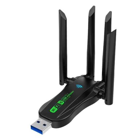JIAHAOO WiFi 6 and Bluetooth 5.4 Dongle for Laptops Desktops 2.4G 5.8GHz AX900 Network for Stable Wireless and Audio
