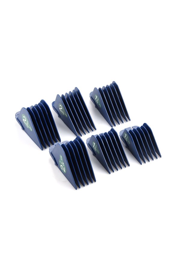 XL Clipper Guard Set with Clipquik Combs 2.5 1.25 Inch Longer Styles Sturdy Build Clip On Design for Haircuts Save Time