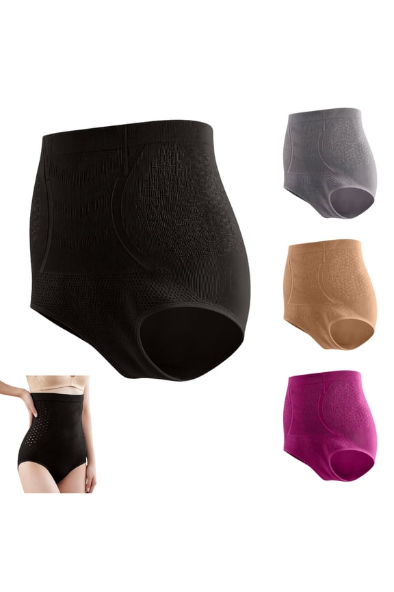 4-in-1 Fat Burning Sports Shorts for Women, High-Waist Seamless ShapewearThermogenic Slimming Sculpting Shorts Yoga Underwear, PP2