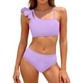 thumbnail image 1 of JIAHONG Girls Bathing Suits Size 10-12, Rash Guard Quick Dry Kid Beach Swim Suit Tropical Girl Swimsuit Rash Guard Set, 1 of 6