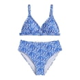 thumbnail image 1 of JIAHONG Girls Tankini Swimsuit Size 8, Girl Rash Guard Swimsuit Quick Dry Kid Summer Beach Swimwear Floral Girls' Swimwear, 1 of 6