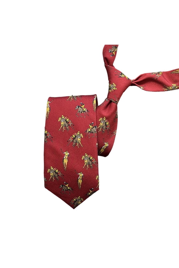 Men'S Novelty Necktie Ties Funny Neckties Fashion Neck Ties Wedding Business Party Gifts, Red