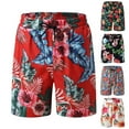 thumbnail image 1 of JIAHONG Mens Swim Trunks Quick Dry Board Shorts with Mesh Liner, Breathable Big & Tall Beach Shorts Swimwear Bathing Suits , Red, 1 of 6