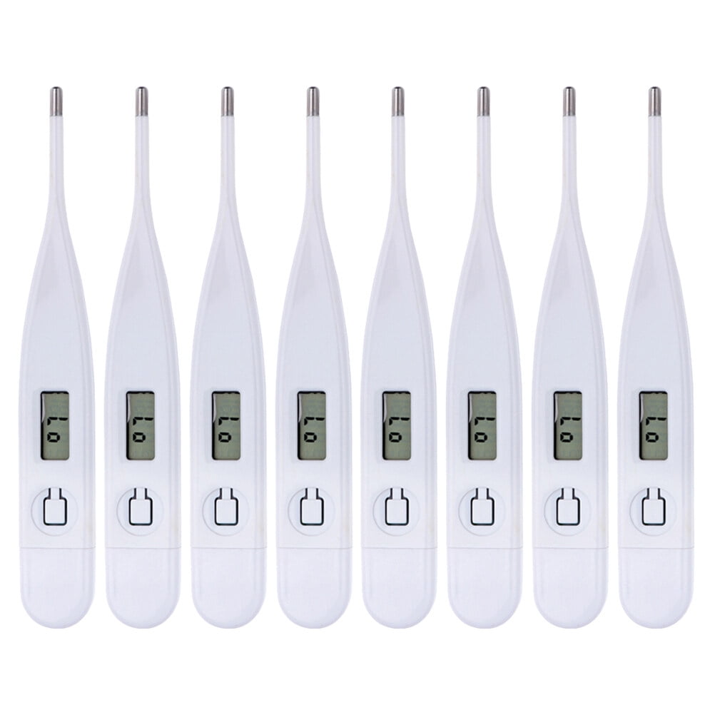 JIAHUI 8pcs Baby Infant Adults Digital Thermometer 32℃ 42℃ Fast 60