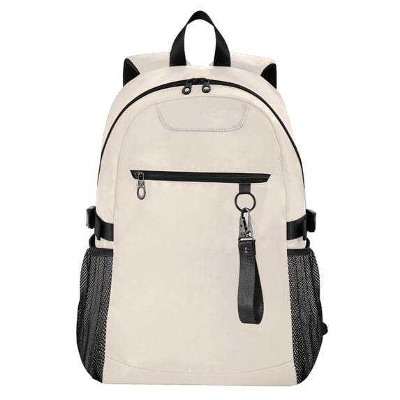 JIALIOU 14" Laptop Backpack Waterproof Airline Approved Stylish Casual Daypack for Travel Business College Work, Apricot