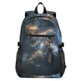 thumbnail image 1 of JIALIOU 14" Laptop Backpack Waterproof Airline Approved Stylish Casual Daypack for Travel Business College Work, Beautiful Nebulae, 1 of 8