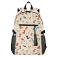 thumbnail image 1 of JIALIOU 14" Laptop Backpack Waterproof Airline Approved Stylish Casual Daypack for Travel Business College Work, Cartoon Colorful Dogs, 1 of 8