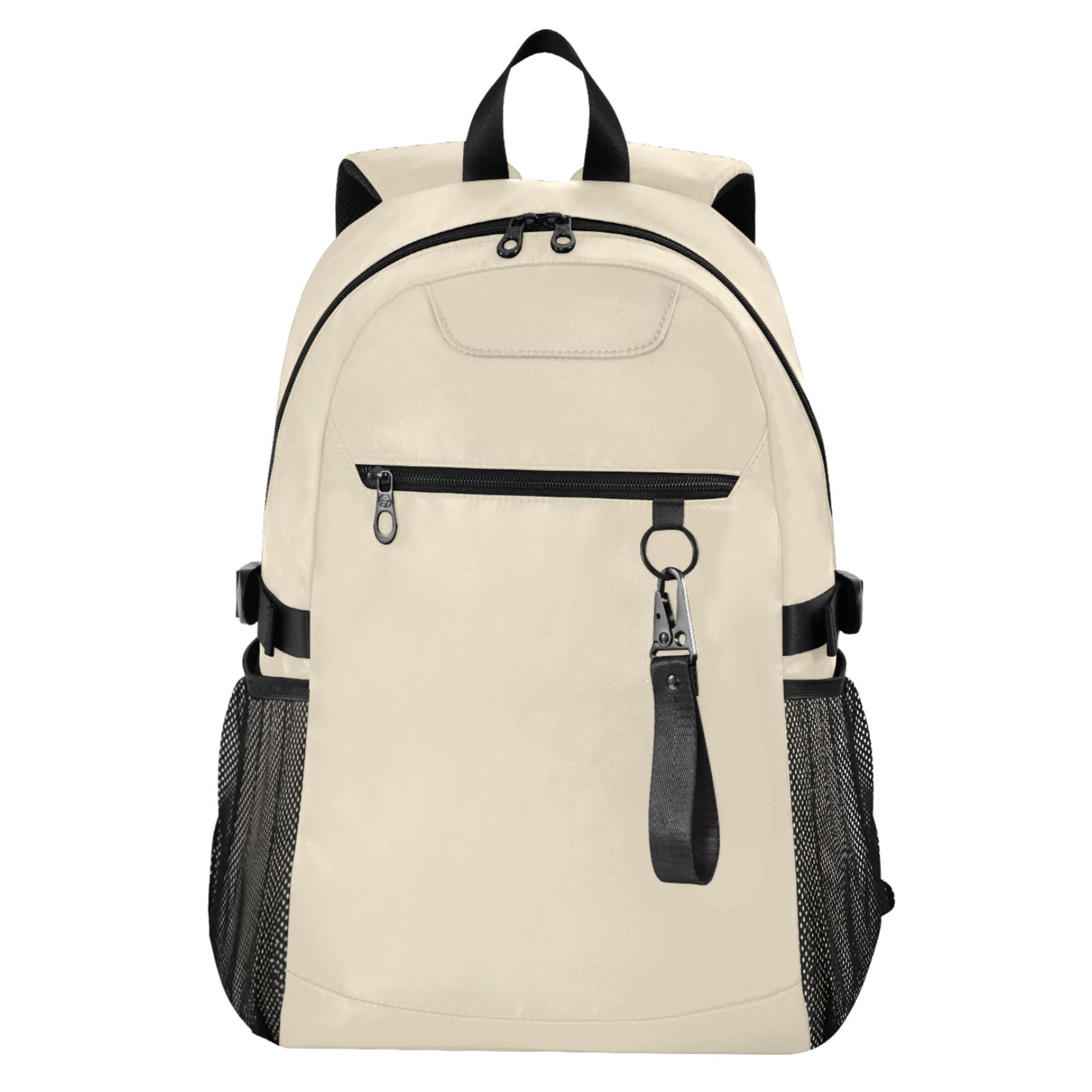 charming charlie leather backpack Suede Adjustable Strap Bag related_to_136813 18.4 Inch Laptop Backpack,Extra Personalisation options:Personalized (White)