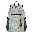 thumbnail image 1 of JIALIOU 14" Laptop Backpack Waterproof Airline Approved Stylish Casual Daypack for Travel Business College Work, Cute Baby Tigers and Leaf, 1 of 8
