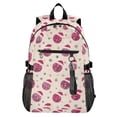 thumbnail image 1 of JIALIOU 14" Laptop Backpack Waterproof Airline Approved Stylish Casual Daypack for Travel Business College Work, Disco Balls Wear Santa Hats, 1 of 8