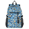 thumbnail image 1 of JIALIOU 14" Laptop Backpack Waterproof Airline Approved Stylish Casual Daypack for Travel Business College Work, Fantastic Shells on Sea, 1 of 8