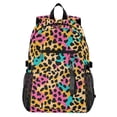 thumbnail image 1 of JIALIOU 14" Laptop Backpack Waterproof Airline Approved Stylish Casual Daypack for Travel Business College Work, Soft Color Leopard Print, 1 of 8
