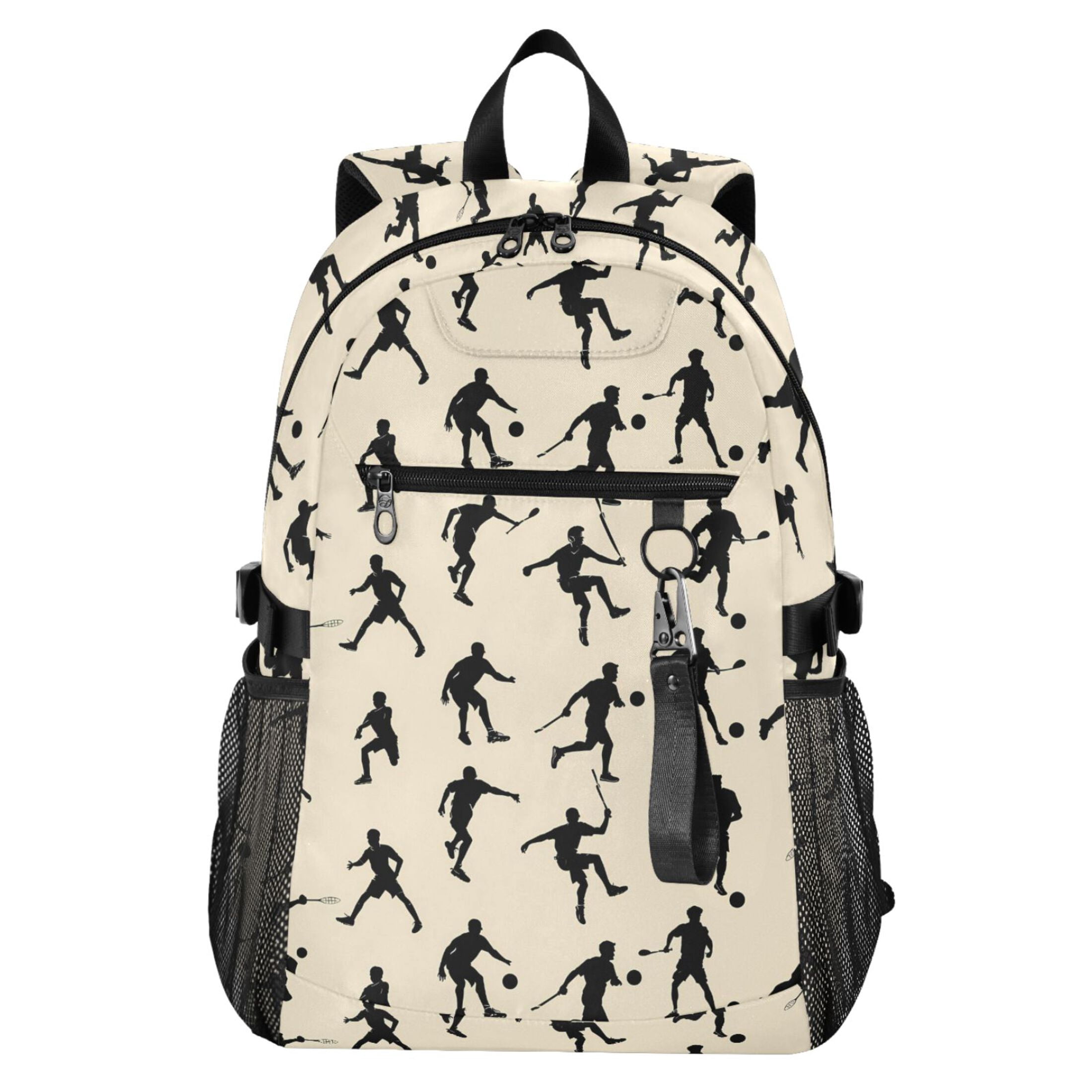 JIALIOU 14" Laptop Backpack Waterproof Airline Approved Stylish Casual  Daypack for Travel Business College Work, White Black Marble Texture -  Walmart.com