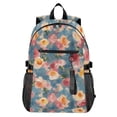 thumbnail image 1 of JIALIOU 14" Laptop Backpack Waterproof Airline Approved Stylish Casual Daypack for Travel Business College Work, Vintage Oil Painted Rose, 1 of 8
