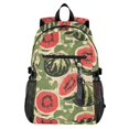 thumbnail image 1 of JIALIOU 14" Laptop Backpack Waterproof Airline Approved Stylish Casual Daypack for Travel Business College Work, Vintage Watermelon, 1 of 8