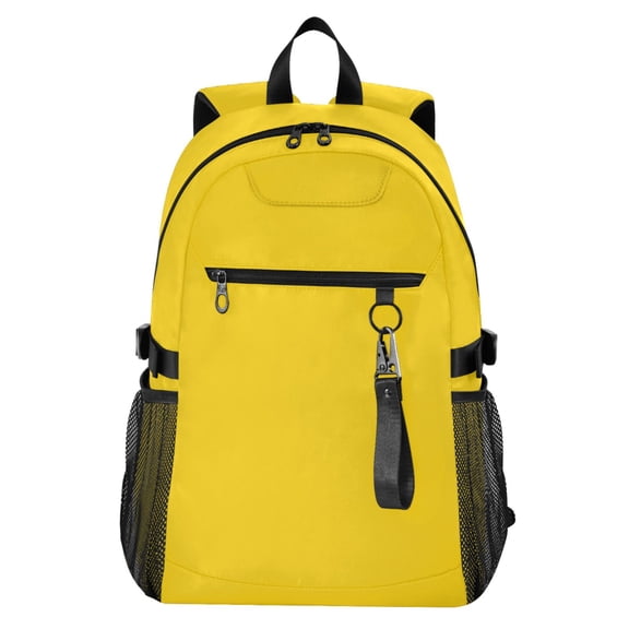 JIALIOU 14" Laptop Backpack Waterproof Airline Approved Stylish Casual Daypack for Travel Business College Work, Yellow