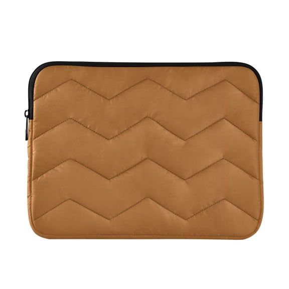 JIALIOU Laptop Sleeve Case with Zipper 13-13.3/15-16 Inch Compatible with MacBook HP Lenovo Dell ASUS Acer, Umber