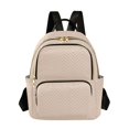 thumbnail image 1 of JIALIOU Mini Backpack Purse for Women Quilted Casual Daypack Small Travel Shoulder Bag, Apricot, 1 of 7