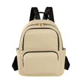thumbnail image 1 of JIALIOU Mini Backpack Purse for Women Quilted Casual Daypack Small Travel Shoulder Bag, Camel, 1 of 7