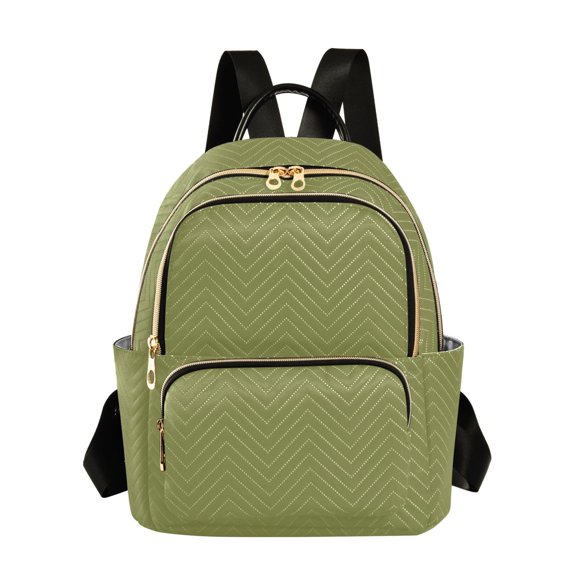 JIALIOU Mini Backpack Purse for Women Quilted Casual Daypack Small Travel Shoulder Bag, Chartreuse