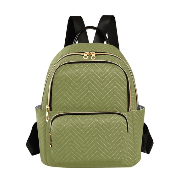 JIALIOU Mini Backpack Purse for Women Quilted Casual Daypack Small Travel Shoulder Bag, Chartreuse