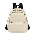 thumbnail image 1 of JIALIOU Mini Backpack Purse for Women Quilted Casual Daypack Small Travel Shoulder Bag, Cream, 1 of 7