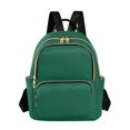 thumbnail image 1 of JIALIOU Mini Backpack Purse for Women Quilted Casual Daypack Small Travel Shoulder Bag, Dark Green, 1 of 7