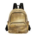 thumbnail image 1 of JIALIOU Mini Backpack Purse for Women Quilted Casual Daypack Small Travel Shoulder Bag, Golden Galaxy, 1 of 7