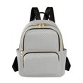 thumbnail image 1 of JIALIOU Mini Backpack Purse for Women Quilted Casual Daypack Small Travel Shoulder Bag, Gray, 1 of 7