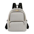 thumbnail image 1 of JIALIOU Mini Backpack Purse for Women Quilted Casual Daypack Small Travel Shoulder Bag, Grey, 1 of 7