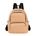 thumbnail image 1 of JIALIOU Mini Backpack Purse for Women Quilted Casual Daypack Small Travel Shoulder Bag, Light Orange, 1 of 7