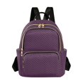 thumbnail image 1 of JIALIOU Mini Backpack Purse for Women Quilted Casual Daypack Small Travel Shoulder Bag, Magenta Purple, 1 of 7