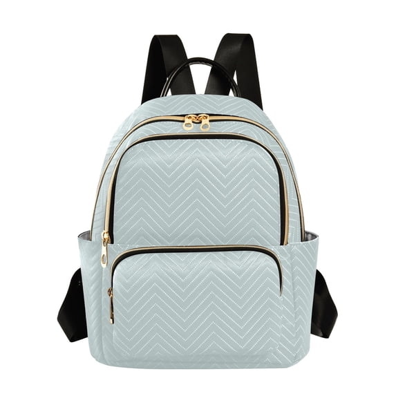 JIALIOU Mini Backpack Purse for Women Quilted Casual Daypack Small Travel Shoulder Bag, Mint Green