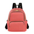 thumbnail image 1 of JIALIOU Mini Backpack Purse for Women Quilted Casual Daypack Small Travel Shoulder Bag, Plain Red, 1 of 7