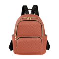 thumbnail image 1 of JIALIOU Mini Backpack Purse for Women Quilted Casual Daypack Small Travel Shoulder Bag, Rust Red, 1 of 7