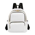 thumbnail image 1 of JIALIOU Mini Backpack Purse for Women Quilted Casual Daypack Small Travel Shoulder Bag, White, 1 of 7